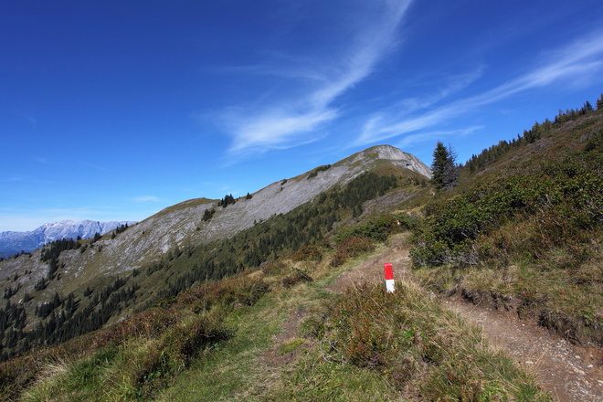 Wanderweg zur Kitzstein-Gabel