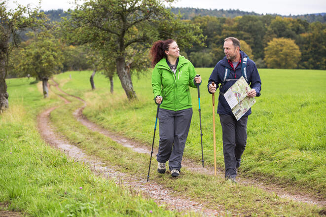 Wandern im RÄUBERLAND - Das Herz im Spessart