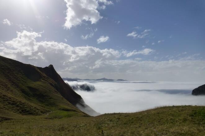 Ausblick am Zeigersattel