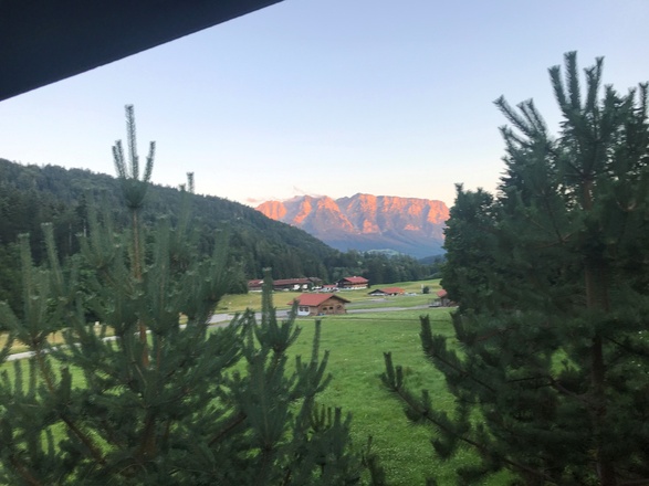 Ausblick auf das Kaisergebirge