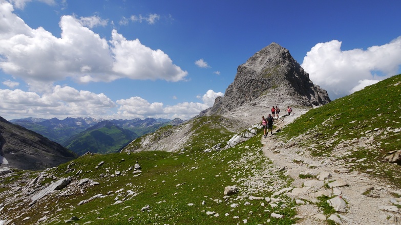 Bergtouren an der Großen Steinscharte