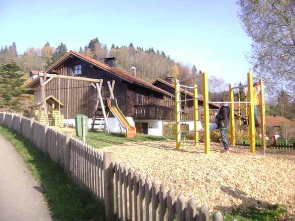 Spielplatz in der Anlage