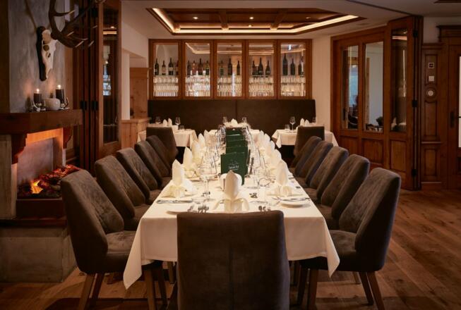 Festtafel im Restaurant