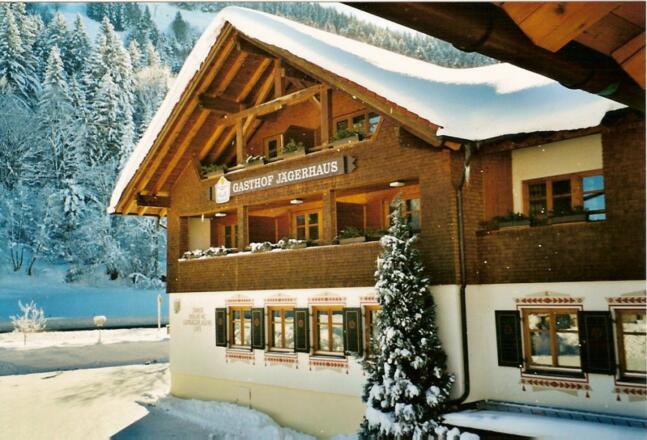 Das Jägerhaus im Winter