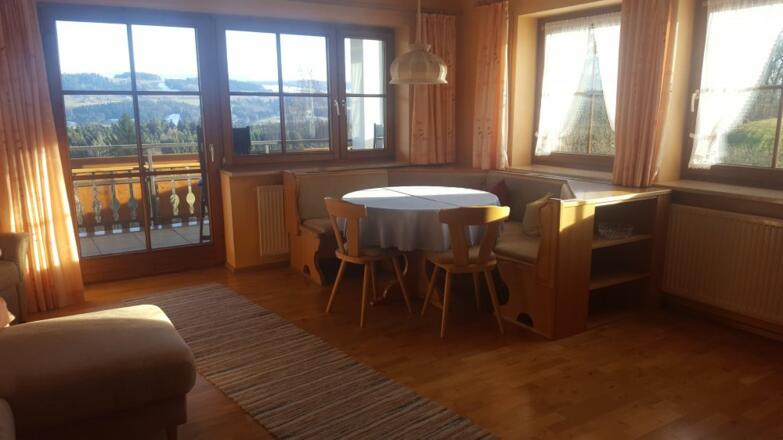 Essecke der Ferienwohnung