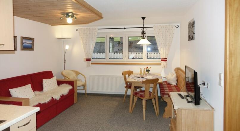 Ferienwohnung Panramablick - Wohnraum