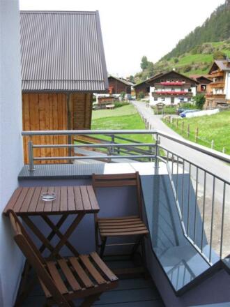 Aussicht vom Balkon - Alpenapart Saphir