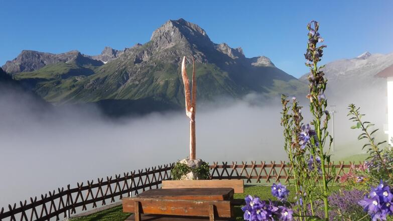 Herbstlicher Frühnebel