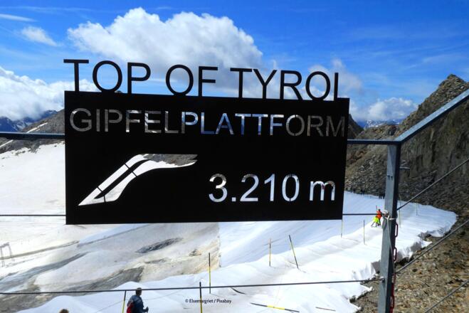 Aussichtsplattform Stubaier Gletscher - Stubai Top of Tyrol