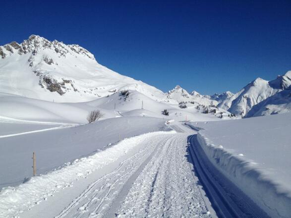 Winterwandern in Oberlech