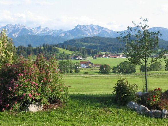 Welch ein Ausblick - welch eine Lage!