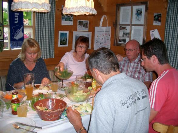 Grillabend mit Gästen