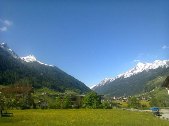 super Aussicht in Richtung  Stubaier Gletscher