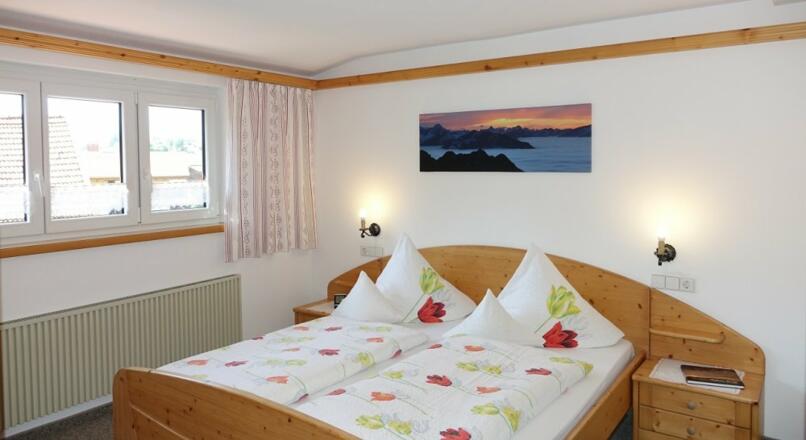 Ferienwohung Panoramablick - Schlafzimmer