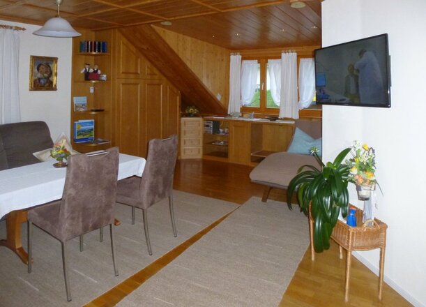 Wohnzimmer mit Relaxliege