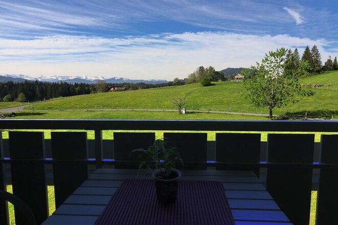 FW Hirschberg OG - Aussicht Balkon