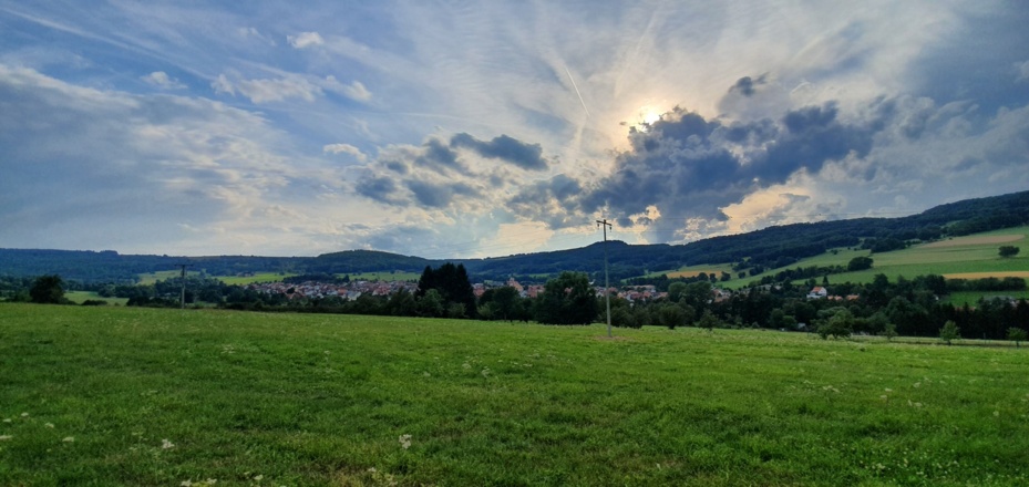 Blick auf Wüstensachsen