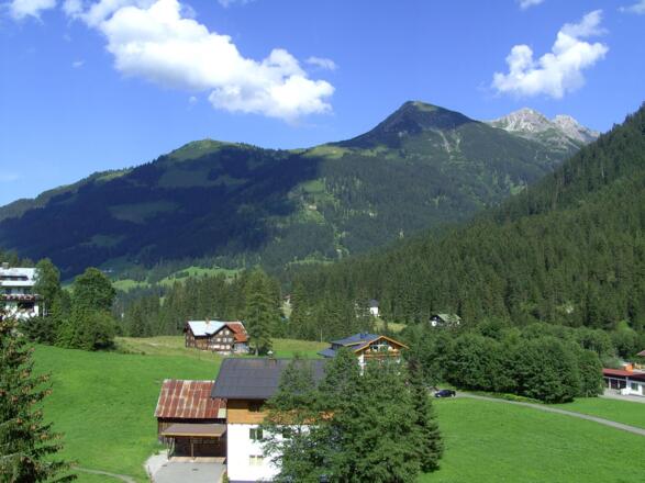 Blick vom Balkon
