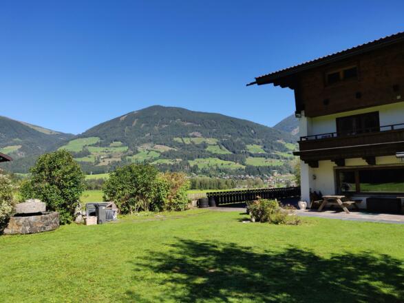 Blick vor dem Haus