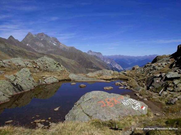 Gschnitztal - zwischen Bremer Hütte und Laponesalm in der Region Wipptal