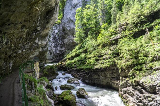 Breitachklamm Sommer