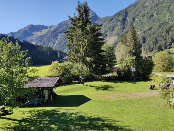 Garten für die Gäste