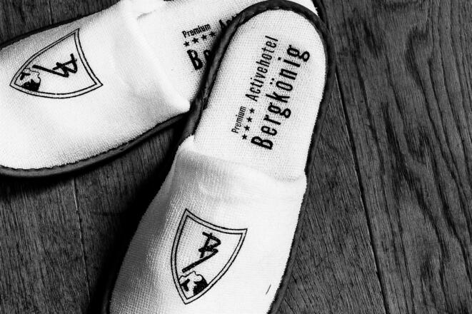 Gemütliche Badeschuhe