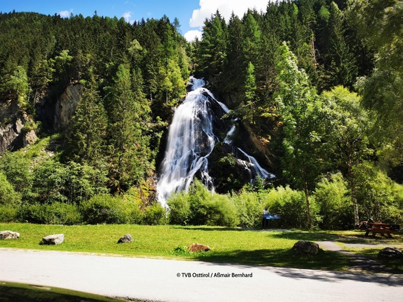 Haslacher Schleierwasserfall - Kals am Großglockner Osttirol