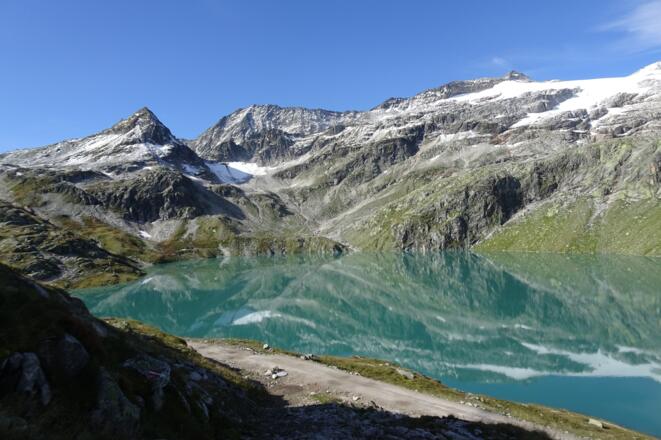 Weißsee mit dem Tauernkogel