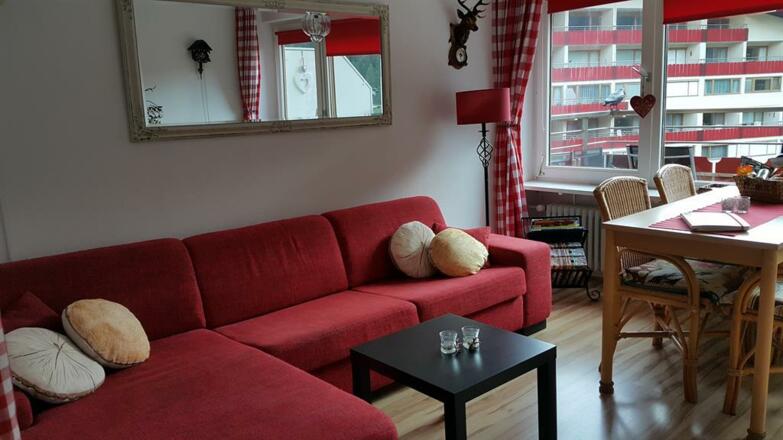 Wohnzimmer / Schlafcauch 424