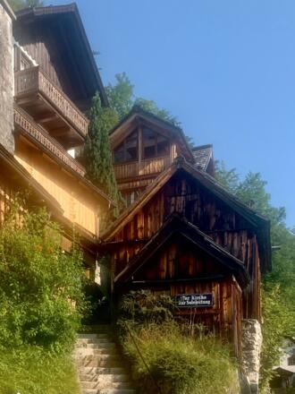 Hallstatt Häuser im Römischen