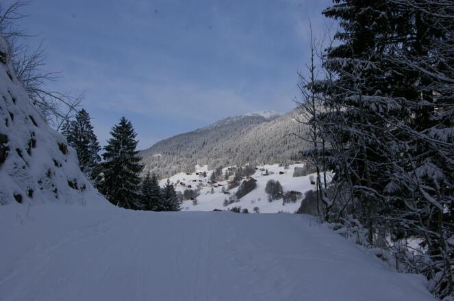 Wanderweg am Haus