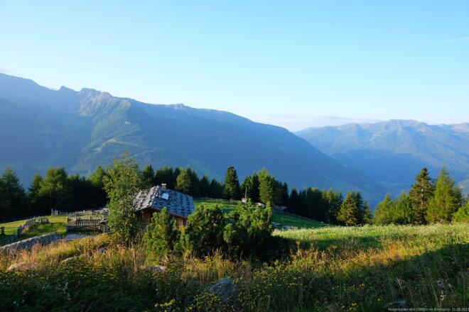 Holzerböden Alm (1900m) im Ahrntalm - 11.08.2021