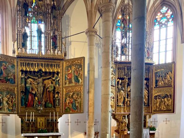 Altäre katholische Kirche Hallstatt