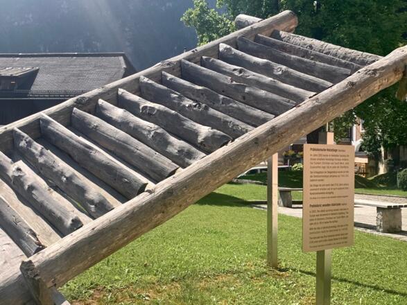 Hallstatt prähistorische Stiege