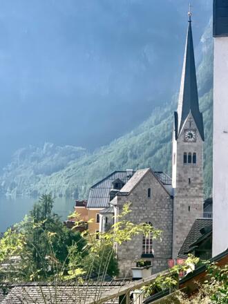 Hallstatt evangelische Kirche von Norden