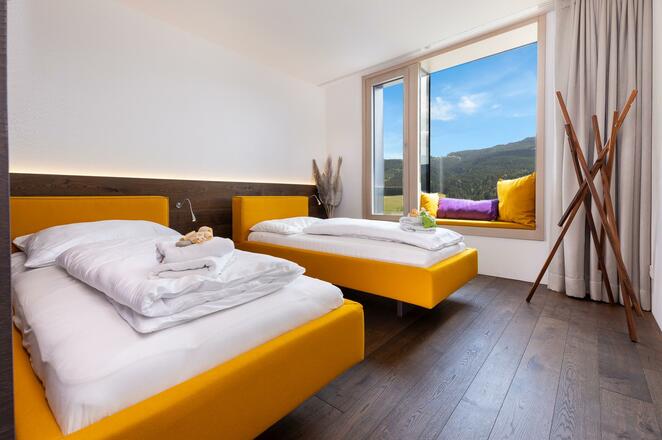 Schlafzimmer Orange