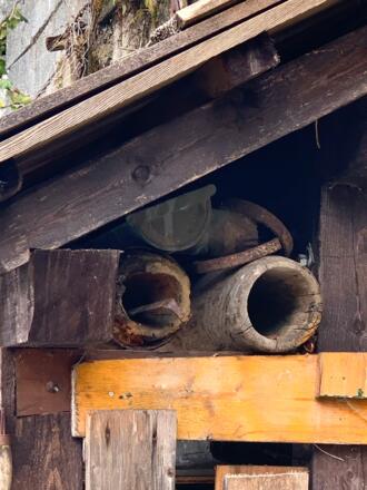 Hallstatt Soleleitungsrohre
