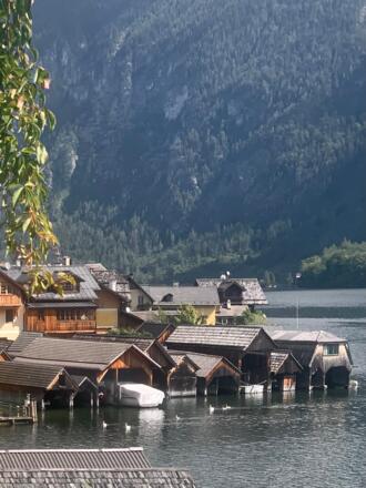 Hallstatt Bootshäuser