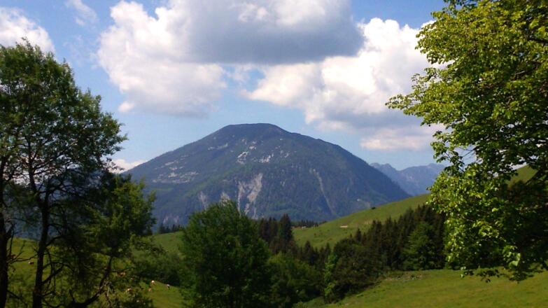 Größtenberg vom Sonnberg 1055m gesehen