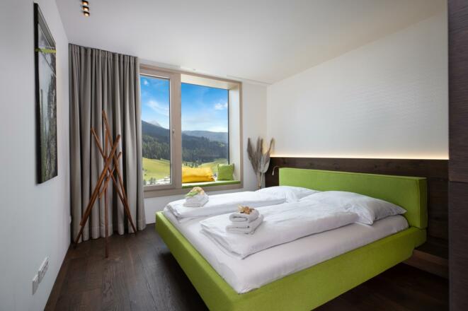 Schlafzimmer Grün