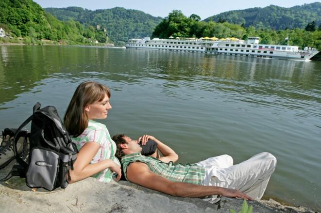 Insel Wörth und Burg Werfenstein