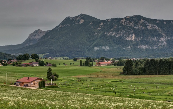 Wandern durch die grünen Täler in Inzell