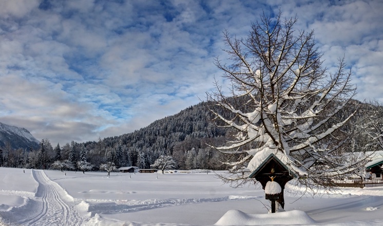 Inzell-Verschneites Tal