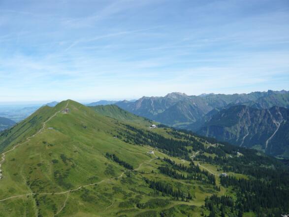 Fellhorn von der Kanzelwand aus gesehen