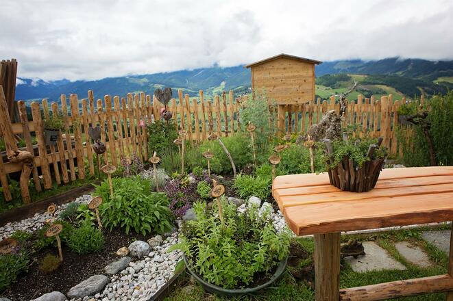 Wastlalm Kräutergarten