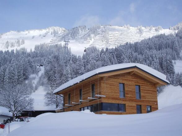 ein Winter mit viel Schnee