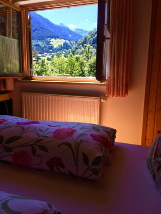 Ausblick auf die Berge