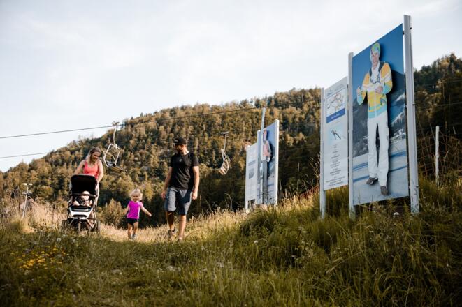 Sportlerweg, Standort Hocheck