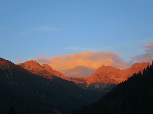 Aussicht zu den Schafalpköpfen